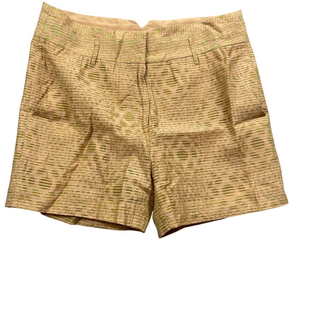 W118 Walter Baker Shorts Small Brown Lined Rayon‎ Blend Lining Polyester